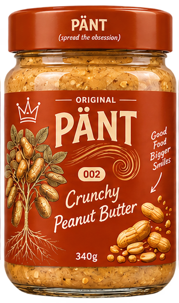 PÄNT Drop 002 | Crunchy Peanut Butter